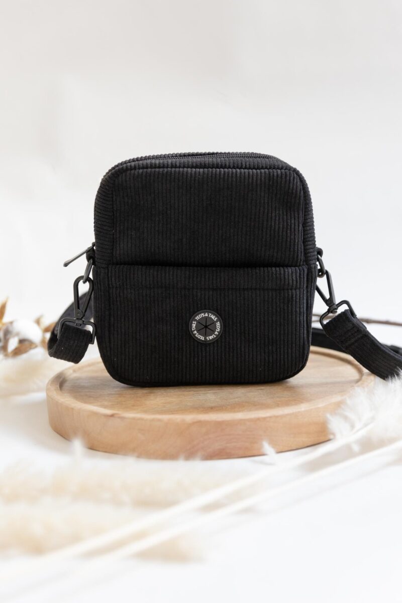 Dog mom bag black
